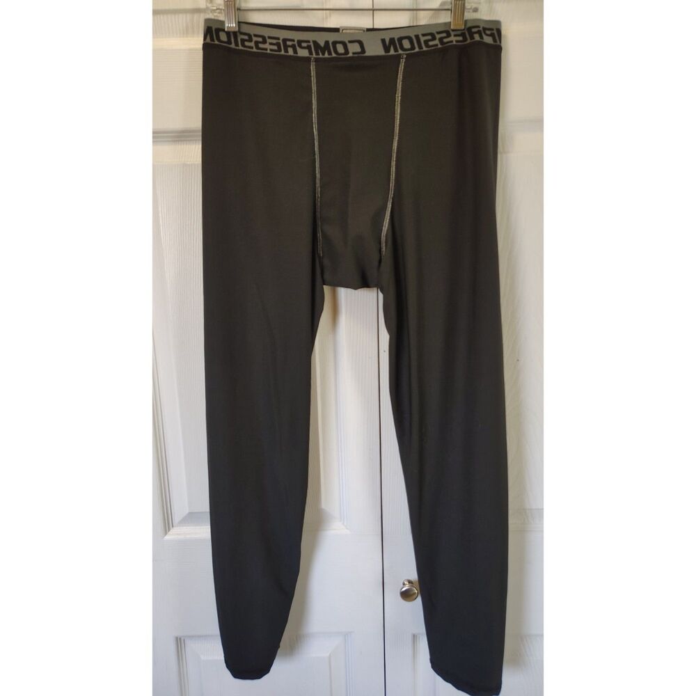 Pro Compression Men's Full-Length Athletic Leggings Small